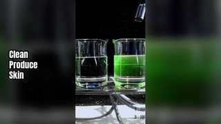 Dokładnie oczyść swoje produkty i skórę Mikro Nano Bąbelki