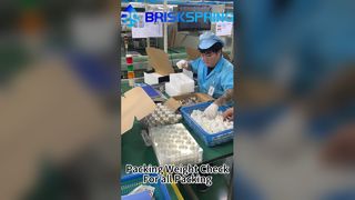 Kontrola pozycji przed zapakowaniem wstępnego filtra wody