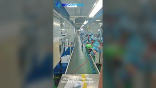 Montaż obudowy filtra pod nowy filtr wstępny