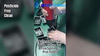 Zamontuj zawór automatyczny filtra wstępnego Briskspring