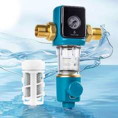 BPA Free Auto Flush 40 Mikron Siphon Spin Down Pre Filter dla domowego systemu wodociągowego z zintegrowanym oczyszczaczem skraplacza