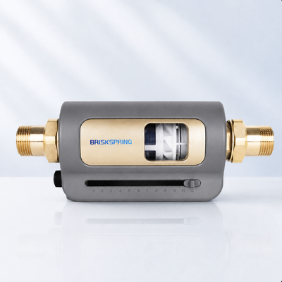 BriskSpring HZ-A 7 T/H 40 Mikron Filtracja Wstępna Sedimenta do Całego Domu z Obrotową Instalacją 360 Stopni