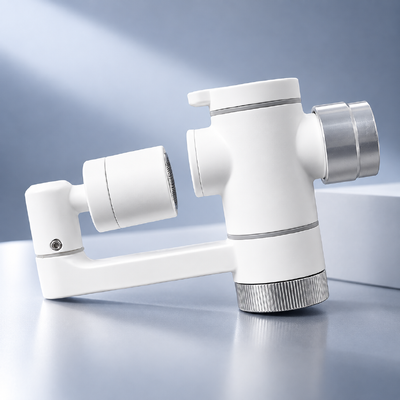 BriskSpring JP-001 Micro-Nano Bubble Faucet Cleanser z 360° obracającym się aeratorem i wymiennym filtrem z wykorzystaniem technologii cięcia płynu gazowego