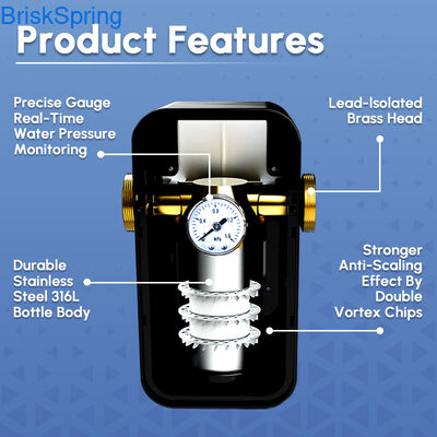 Odkamieniacz do wody, ekologiczny uzdatniacz wody twardej do instalacji wodnej w całym domu