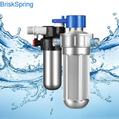 Certyfikowany przez NSF filtr wstępny wody ze stali nierdzewnej 316L z siatki z przepływem 6T/H i inteligentnym sterowaniem dotykowym