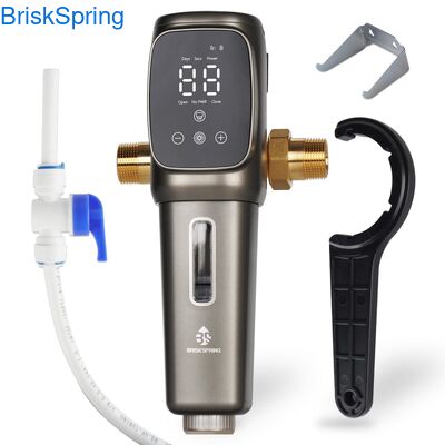 Filtr wstępny wody ze stali nierdzewnej 316L dla całego domu z inteligentnym sterowaniem dotykowym Natężenie przepływu 6T H