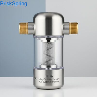 Kompaktowy filtr wstępny do wody 1,08 kg z konstrukcją odporną na zatykanie i pełną ochroną systemu