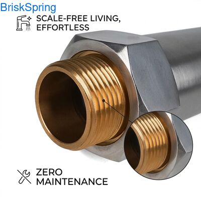 Bezsolny uzdatniacz wody do całego domu | Ekologiczne zapobieganie kamieniowi dla zdrowszej skóry, włosów i urządzeń domowych