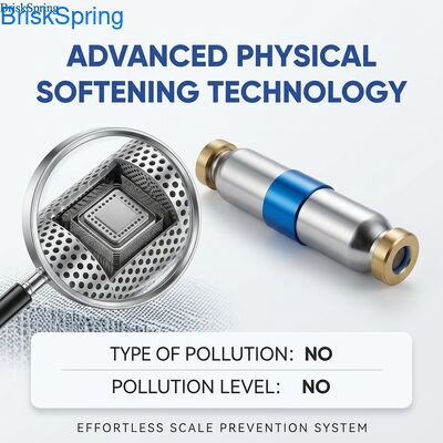 Zaawansowana technologia fizycznego zmiękczania wody z certyfikatem NSF RoHS REACH Odkamieniacz do wysokiej klasy, ekologicznego użytku domowego