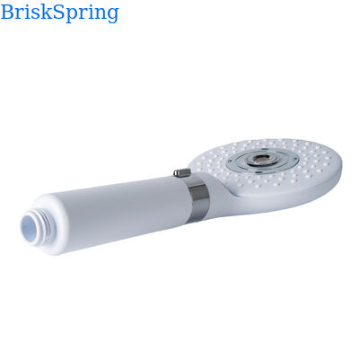 BriskSpring Mikro-Nano-Bubble ręczny prysznic z 3 trybami rozpylania Oszczędność wody i konstrukcja ze stali nierdzewnej SUS304