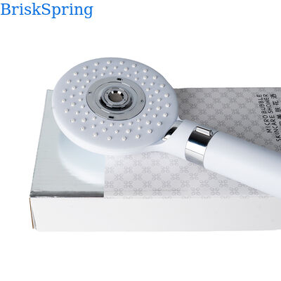 BriskSpring Mikro-Nano-Bubble ręczny prysznic z 3 trybami rozpylania Oszczędność wody i konstrukcja ze stali nierdzewnej SUS304