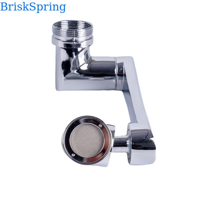 1440° Multi-Joint Rotating Micro Nano Bubble Faucet Aerator with Gas-Liquid Cutting Technology and H59-1 Brass Construction