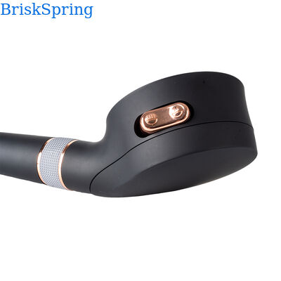 Czarna Róża Złota Mikro Nano Bubble Shower Head 3 tryby rozpylania Oszczędność wody Prysznic przenośny