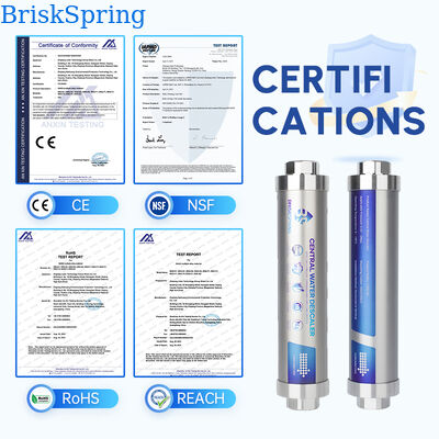 J-600-BS Whole House Water Descaler 4 T/H Non Electric Pure Physical Ion Polarization Scale Inhibitor