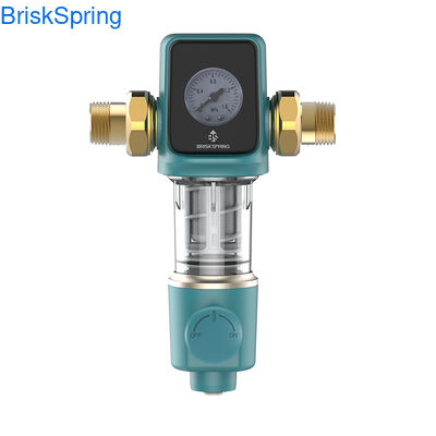 Samoczyszczący się filtr wstępny ze stali nierdzewnej do wody w całym domu, wielokrotnego użytku, system filtracji wstępnej osadów do oczyszczania wody w instalacji wodociągowej w domu