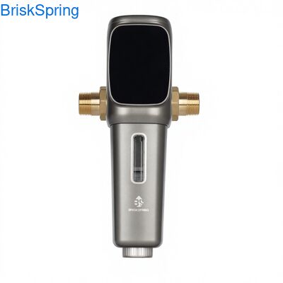 Certyfikowany przez NSF filtr wstępny wody ze stali nierdzewnej 316L z siatki z przepływem 6T/H i inteligentnym sterowaniem dotykowym