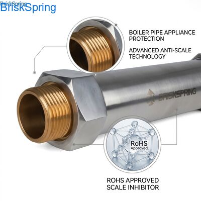 System odgrzewacz wody bez soli, klimatyzator wody przeciw skale dla kotłów, rur i urządzeń, zatwierdzony przez RoHS 0,15MPa
