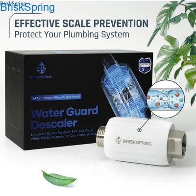 NSF Certified Compact Water Descaler with 17-23.5L/Min Flow Rate and 0.1-1MPa Operating Pressure for Whole House Use