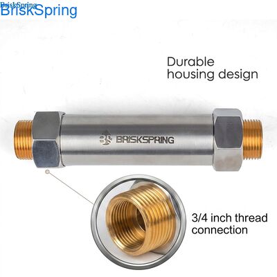 Kompaktowy odkamieniacz wody DN25 z gwintem 3/4